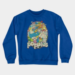 80s toys: Popples Friendship Crew 1986 Crewneck Sweatshirt